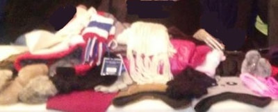 We donated gloves, hats, scarves and coats to Sojourner Truth House - Nov 2016