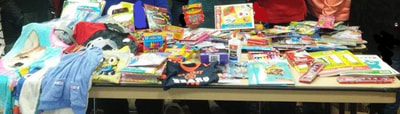 We donated craft supplies, toys & PJs to the children at St. Jude House in Crown Point - May 2017